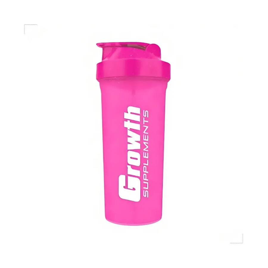 Coqueteleira Garrafa Academia Whey 600ml Growth