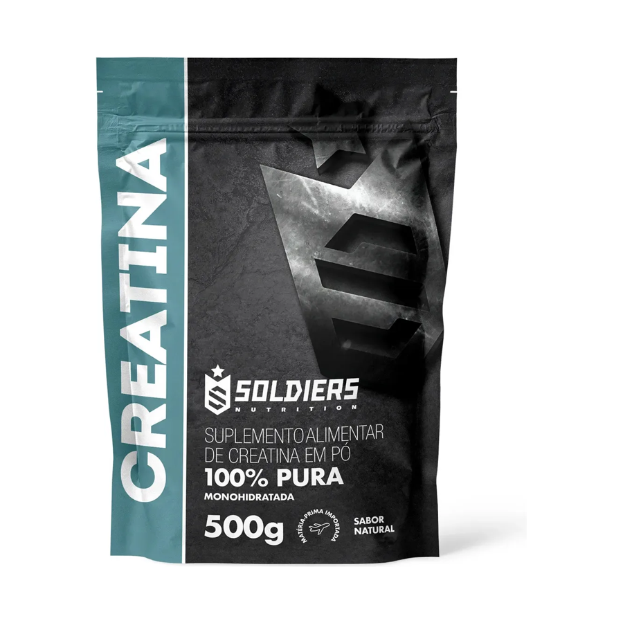 Creatina Monohidratada 500g Soldiers Nutrition