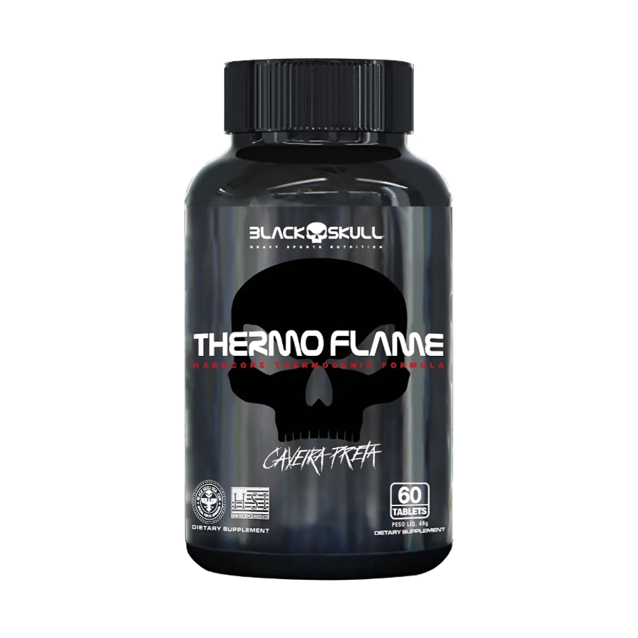 Thermo Flame Black Skull 60 cápsulas